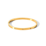 The Phatbird Tarnish-Free Cubic Zirconia Bangle
