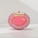 Phatbird Oval Shaped Crystal Bag