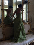 Phatbird Green Corset Maxi Dress