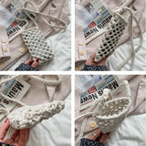 Phatbird Braided Crochet Crossbody Phone Bag