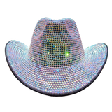 PHATBIRD Blue faux Rhinestone  Fedora Hat
