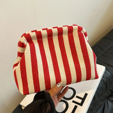 phatbird Colorblock Crochet Dumpling Hobo Bag