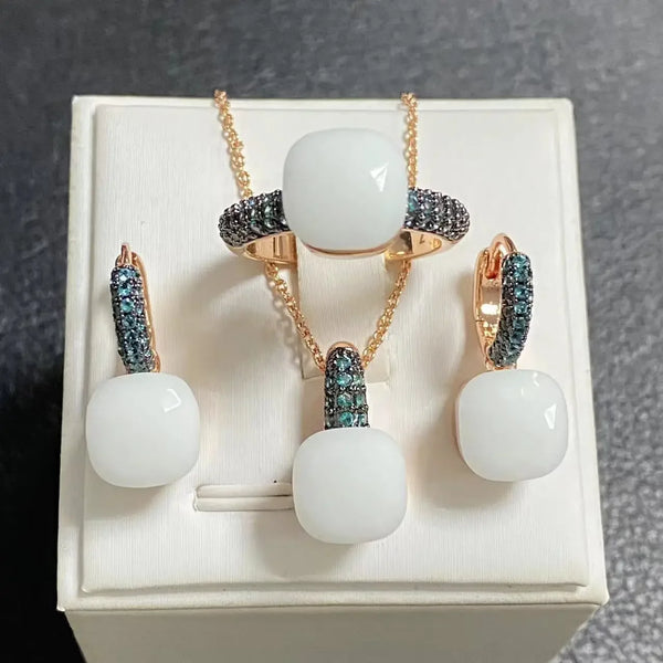 Phatbird 3Pcs Crystal Jewelry Set for Women