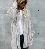 Phatbird oversized hooded fleece cardigan in plush double-sided fleece - view 15