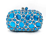 Phatbird Big Rhinestone Gem Clutch Purse