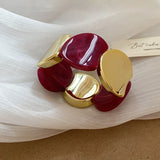 Phatbird Smudged Resin Geometric Bracelet