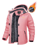 Fleece Lined Snow Parka Jacket