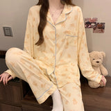 Phatbird Women Style Pink Bow Pajama Set