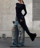 High Slit Maxi Dress