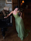 Phatbird Green Corset Maxi Dress