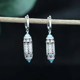 Phatbird Vintage Sterling Silver Turquoise Drop Earrings