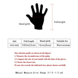 Plush Trim Suede-Look Gloves