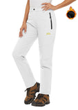 Blue Grey Fleece Lined Ski Pants