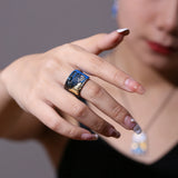 Phatbird Gem’s Ballet Handcrafted 925 Sterling Silver Ring