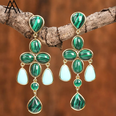 Phatbird Gem Stone Earrings