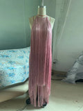 Phatbird Sleeveless Tassel Dress