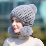 Luxury Mink Fur Beanie