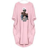 Loose Long-Sleeve Dress