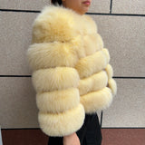 Real Fox Fur Jacket