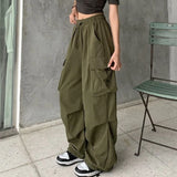 High Waist Cargo Pants