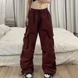 High Waist Cargo Pants