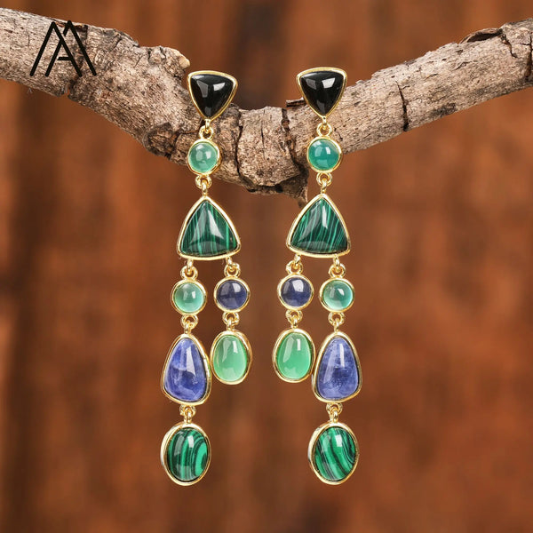 Phatbird Gem Stone Earrings
