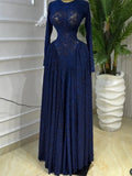 Phatbird Long Sleeve A-line Maxi Dress