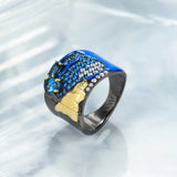 Phatbird Gem’s Ballet Handcrafted 925 Sterling Silver Ring