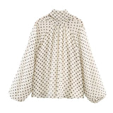 Phatbird Polka Dot Tiered Blouse – Phatbird – view 7
