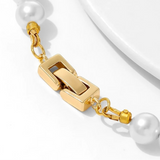 Phatbird 18K Gold Pearl Clasps