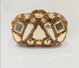 Phatbird Big Rhinestone Gem Clutch Purse