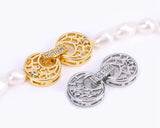 Phatbird 18K Gold Inlaid Zircon Clasps