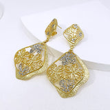 Phatbird Earrings For Women Plant Leaf Shape Dubai Fashion Jewelry