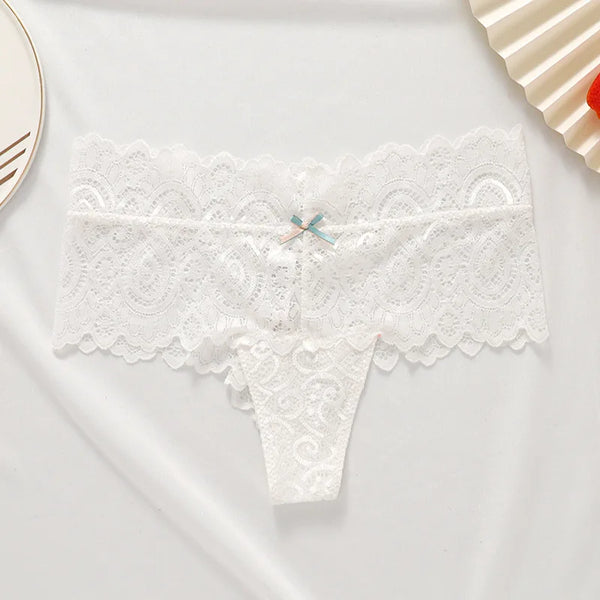 Sexy Lace Thongs Panties Low-waist Briefs Intimates