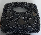 Phatbird Green Big Stone Diamond Clutch Bag