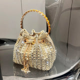 luxury Designer  Crystal rhinestone clutch purse