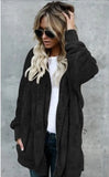 Phatbird oversized hooded fleece cardigan in plush double-sided fleece - view 8