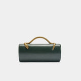Phatbird Snake Handle Suede Clutch Bag