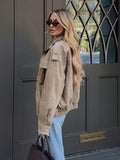 Phatbird suede zip bomber jacket with stand collar and epaulets - view 3