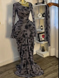 Phatbird Tie Dye Ruched Maxi Dress