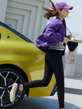 Pencil Ankle Fleece Leggings Ankle Trousers Slim