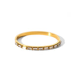 The Phatbird Tarnish-Free Cubic Zirconia Bangle