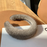 Luxury Real Mink Fur Headband
