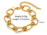 The Phatbird Chunky OT Toggle Chain Bracelet