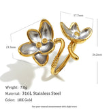 Phatbird Stainless Steel Double Color Ring