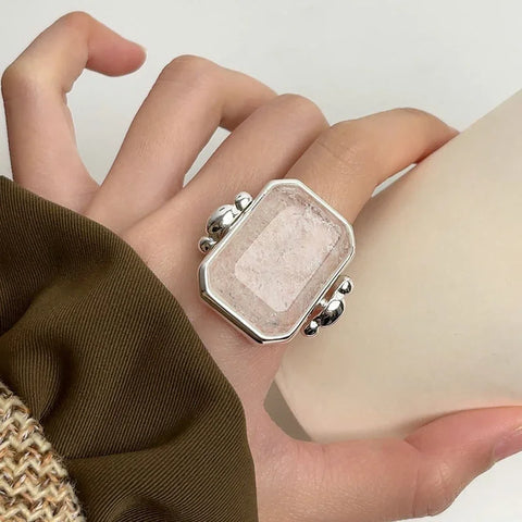 Vintage Big Square Rings