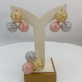 Phatbird Tri-Tone Crystal Bridal Set