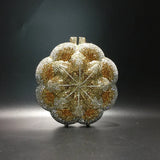 Phatbird Pink Rose Flower Rhinestones Clutch Purse