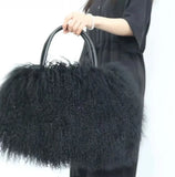 Phatbird Lamb Fur Fashion bag