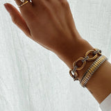 Minimalist Stackable Chain Bracelet